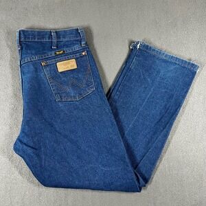 Wrangler 13MWZ Cowboy Cut Jeans 36x30 Western Fit Blue Denim Y2K Workwear‎